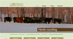 Desktop Screenshot of cattle-watch.com